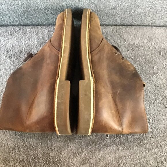 Clarks Beeswax Mens Desert Boots Sz 10M Brown EUC - Picture 4 of 8
